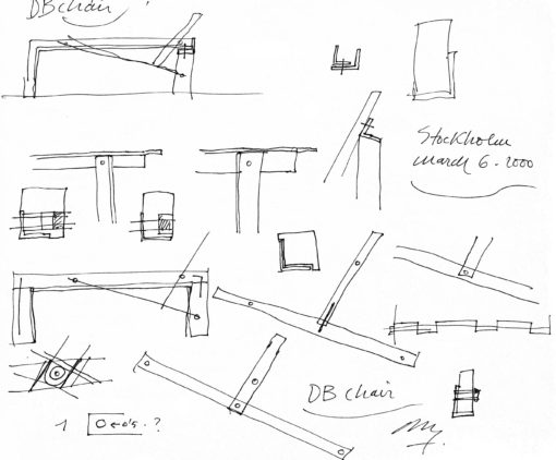 Croquis Butaca DB